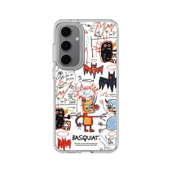 Galaxy S24 FE Clear Case (MagSafe 兼容)  巴斯奇亞 Jean-Michel Basquiat 蝙蝠俠