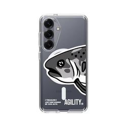 Galaxy S25 Clear Case (MagSafe 兼容)  JKS 大魚頭