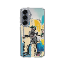 Galaxy S25 Clear Case (MagSafe 兼容)  巴斯奇亞 Jean-Michel Basquiat 戰士