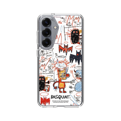 Galaxy S25 Clear Case (MagSafe 兼容)  巴斯奇亞 Jean-Michel Basquiat 蝙蝠俠