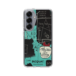 Galaxy S25 Clear Case (MagSafe 兼容)  巴斯奇亞 Jean-Michel Basquiat Equals Pi