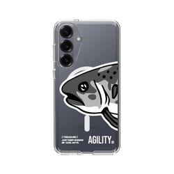 Galaxy S25 Plus Clear Case (MagSafe 兼容)  JKS 大魚頭