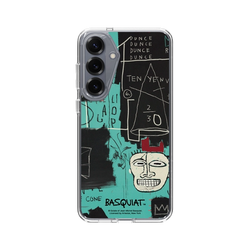 Galaxy S25 Plus Clear Case (MagSafe 兼容)  巴斯奇亞 Jean-Michel Basquiat Equals Pi