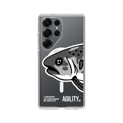 Galaxy S25 Ultra Clear Case (MagSafe 兼容)  JKS 大魚頭