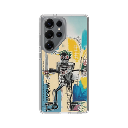 Galaxy S25 Ultra Clear Case (MagSafe 兼容)  巴斯奇亞 Jean-Michel Basquiat 戰士
