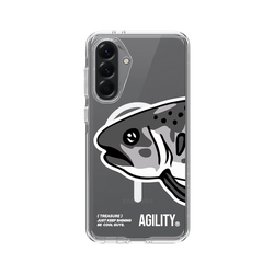 Galaxy A56 Clear Case (MagSafe 兼容)  JKS 大魚頭