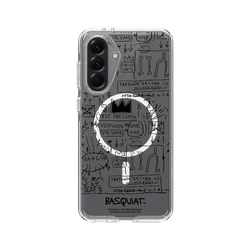 Galaxy A56 Clear Case (MagSafe 兼容)  巴斯奇亞 Jean-Michel Basquiat Beat Bop