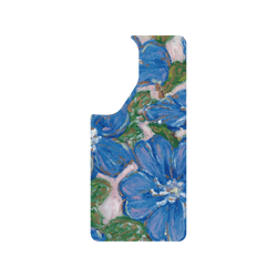 Galaxy S26 Clear Case (MagSafe 兼容)  Emerald Studio 7月 藍星花
