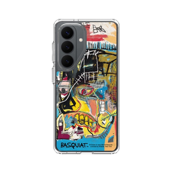 Galaxy S26 Clear Case (MagSafe 兼容)  巴斯奇亞 Jean-Michel Basquiat 骷顱頭