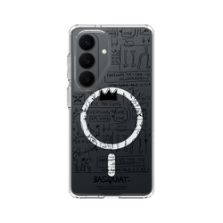 Galaxy S26 Clear Case (MagSafe 兼容)  巴斯奇亞 Jean-Michel Basquiat Beat Bop