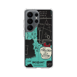 Galaxy S26 Ultra Clear Case (MagSafe 兼容)  巴斯奇亞 Jean-Michel Basquiat Equals Pi