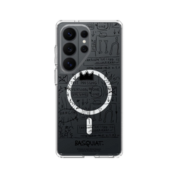 Galaxy S26 Ultra Clear Case (MagSafe 兼容)  巴斯奇亞 Jean-Michel Basquiat Beat Bop