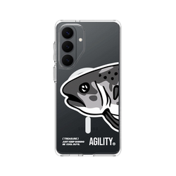 Galaxy S26+ Clear Case (MagSafe 兼容)  JKS 大魚頭