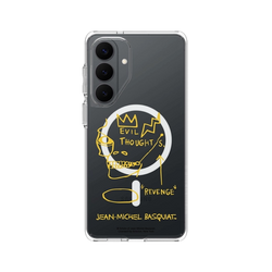 Galaxy S26+ Clear Case (MagSafe 兼容)  巴斯奇亞 Jean-Michel Basquiat 邪惡思想