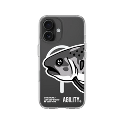 iPhone 16 Clear Case（MagSafe 兼容 & 相機按鈕）  JKS 大魚頭