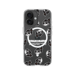 iPhone 16 Clear Case（MagSafe 兼容 & 相機按鈕）  JKS 很多鮭丸