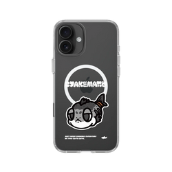 iPhone 16 Plus Clear Case（MagSafe 兼容 & 相機按鈕）  JKS 大鮭丸