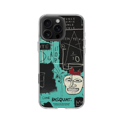 iPhone 16 Pro Max Clear Case（MagSafe 兼容 & 相機按鈕）  巴斯奇亞 Jean-Michel Basquiat Equals Pi