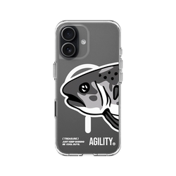 iPhone 17 Clear Case（MagSafe 兼容 & 相機按鈕）  JKS 大魚頭