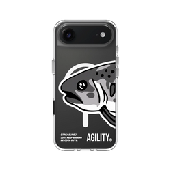 iPhone Air Clear Case（MagSafe 兼容 & 相機按鈕）  JKS 大魚頭