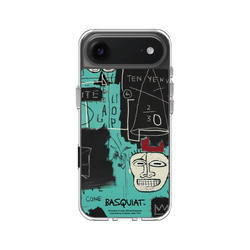 iPhone Air Clear Case（MagSafe 兼容 & 相機按鈕）  巴斯奇亞 Jean-Michel Basquiat Equals Pi