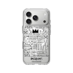 iPhone 17 Pro Clear Case（MagSafe 兼容 & 相機按鈕）  巴斯奇亞 Jean-Michel Basquiat Beat Bop