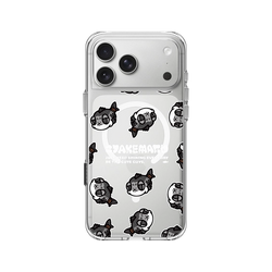 iPhone 17 Pro Max Clear Case（MagSafe 兼容 & 相機按鈕）  JKS 很多鮭丸