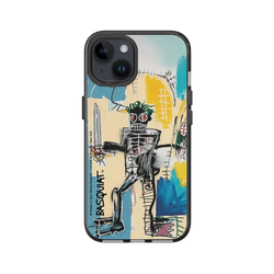 iPhone 14 Clear (MagSafe 兼容)  巴斯奇亞 Jean-Michel Basquiat 戰士