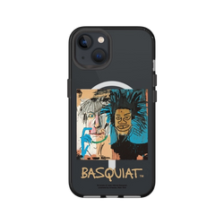 iPhone 13 Clear (MagSafe 兼容)  巴斯奇亞 Jean-Michel Basquiat 巴斯奇亞與安迪沃荷