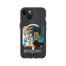iPhone 14 Clear (MagSafe 兼容)  巴斯奇亞 Jean-Michel Basquiat 巴斯奇亞與安迪沃荷