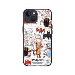 iPhone 13 Clear (MagSafe 兼容)  巴斯奇亞 Jean-Michel Basquiat 蝙蝠俠