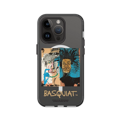 iPhone 14 Pro Clear (MagSafe 兼容)  巴斯奇亞 Jean-Michel Basquiat 巴斯奇亞與安迪沃荷