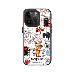 iPhone 14 Pro Clear (MagSafe 兼容)  巴斯奇亞 Jean-Michel Basquiat 蝙蝠俠