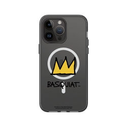 iPhone 14 Pro Max Clear (MagSafe 兼容)  巴斯奇亞 Jean-Michel Basquiat 皇冠