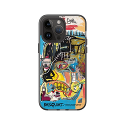 iPhone 14 Pro Max Clear (MagSafe 兼容)  巴斯奇亞 Jean-Michel Basquiat 骷顱頭