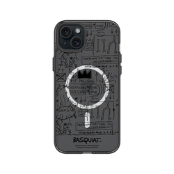 iPhone 15 Plus Clear (MagSafe 兼容)  巴斯奇亞 Jean-Michel Basquiat Beat Bop