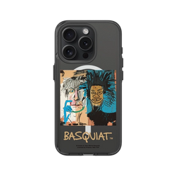 iPhone 15 Pro Clear (MagSafe 兼容)  巴斯奇亞 Jean-Michel Basquiat 巴斯奇亞與安迪沃荷