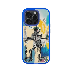 iPhone 15 Pro Clear (MagSafe 兼容)  巴斯奇亞 Jean-Michel Basquiat 戰士