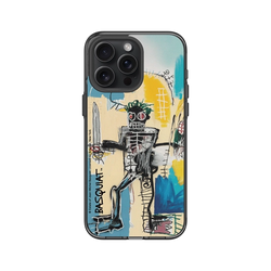 iPhone 15 Pro Max Clear (MagSafe 兼容)  巴斯奇亞 Jean-Michel Basquiat 戰士