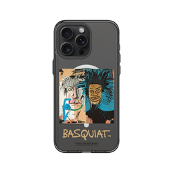 iPhone 15 Pro Max Clear (MagSafe 兼容)  巴斯奇亞 Jean-Michel Basquiat 巴斯奇亞與安迪沃荷