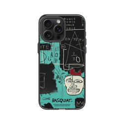 iPhone 15 Pro Max Clear (MagSafe 兼容)  巴斯奇亞 Jean-Michel Basquiat Equals Pi