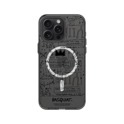 iPhone 15 Pro Max Clear (MagSafe 兼容)  巴斯奇亞 Jean-Michel Basquiat Beat Bop