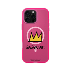 iPhone 16 Pro Max Clear (MagSafe 兼容)  巴斯奇亞 Jean-Michel Basquiat 皇冠