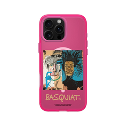 iPhone 16 Pro Max Clear (MagSafe 兼容)  巴斯奇亞 Jean-Michel Basquiat 巴斯奇亞與安迪沃荷