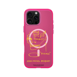 iPhone 16 Pro Max Clear (MagSafe 兼容)  巴斯奇亞 Jean-Michel Basquiat 邪惡思想