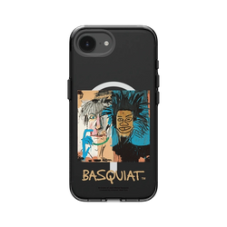 iPhone 17e Clear (MagSafe 兼容)  巴斯奇亞 Jean-Michel Basquiat 巴斯奇亞與安迪沃荷