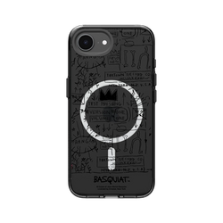 iPhone 16e Clear (MagSafe 兼容)  巴斯奇亞 Jean-Michel Basquiat Beat Bop