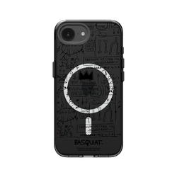 iPhone 17e Clear (MagSafe 兼容)  巴斯奇亞 Jean-Michel Basquiat Beat Bop
