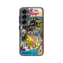 Galaxy S25 Clear (MagSafe 兼容)  巴斯奇亞 Jean-Michel Basquiat 骷顱頭