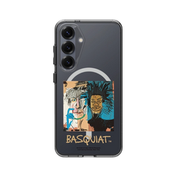 Galaxy S25 Clear (MagSafe 兼容)  巴斯奇亞 Jean-Michel Basquiat 巴斯奇亞與安迪沃荷